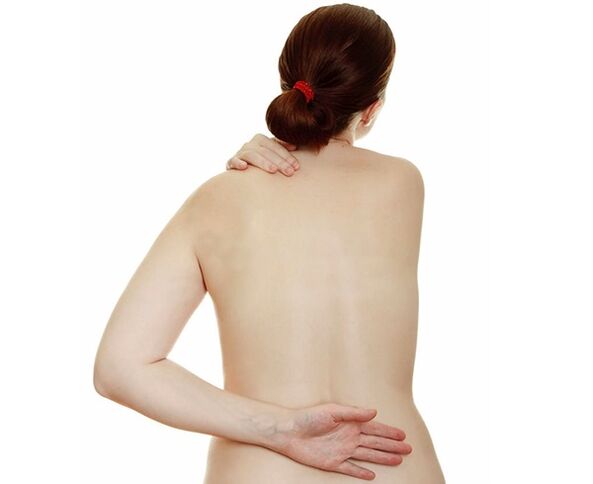 Πόνος στην πλάτη με οστεοχόνδρωση